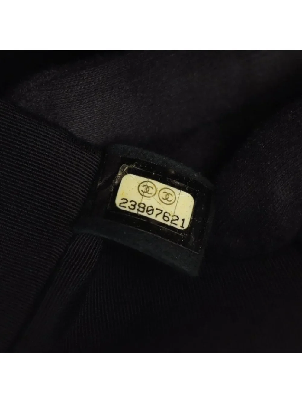 Chanel Shoulder Bag Boy Large Chest Blanc Black Caviar Leather Boy Chain